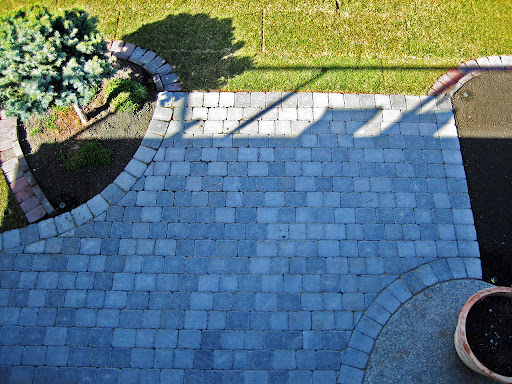 Patio en briques